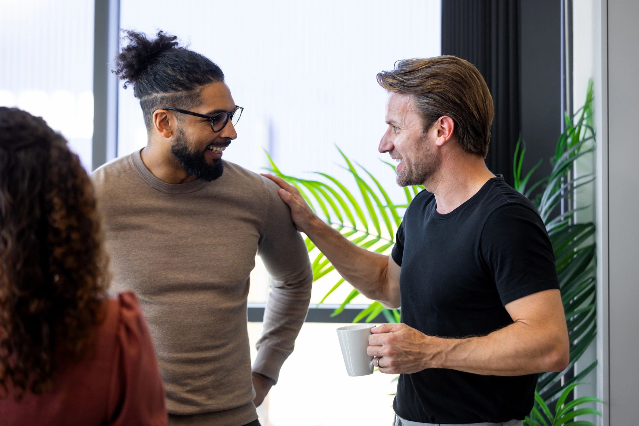 Professional consultants in an office environment